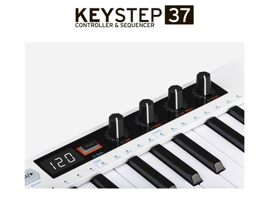 MIDI контроллер/секвенсер Arturia KeyStep 37, изображение 6