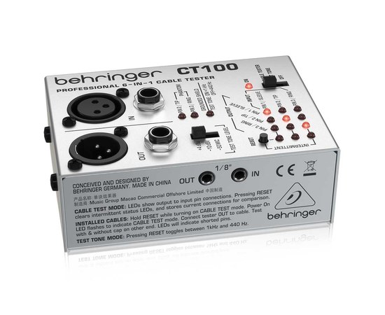 Кабель-тестер Behringer CT100, изображение 2