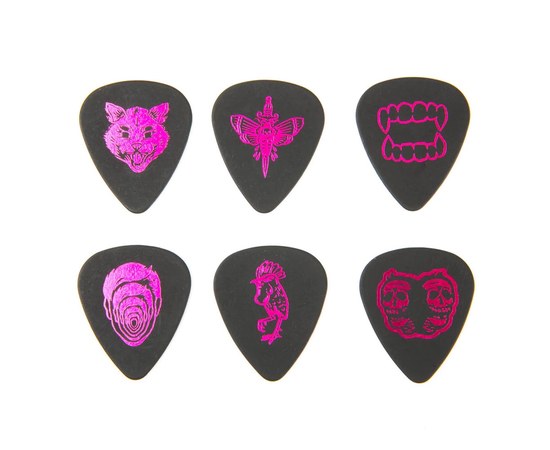 Набор медиаторов Dunlop ILOVEDUST Magenta, изображение 2