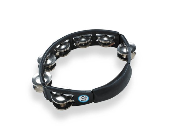 Ручной тамбурин LP150 Cyclops Handheld Tambourine Black - Steel