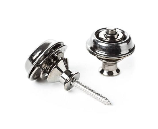 Стреплоки для ремня Dunlop Straplok® Strap Black Nickel