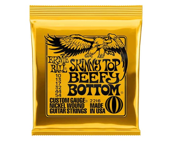 Струны для электрогитары Ernie Ball 2216 Skinny Top Beefy Bottom