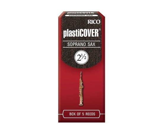 Трости для саксофона сопрано Rico Plasticover 2.5