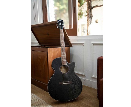 Электроакустическая гитара Cort SFX AB Open Pore Black, изображение 2