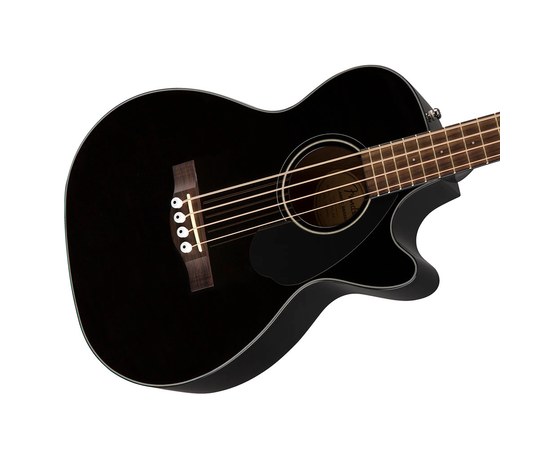 Электроакустическая бас-гитара Fender CB-60SCE Bass Black, изображение 3