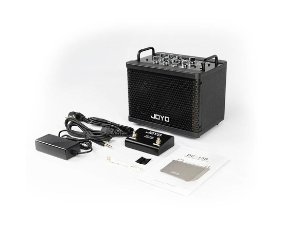Портативный комбоусилитель для электрогитары Joyo DC-15S Digital Bluetooth Guitar Amplifier, изображение 2