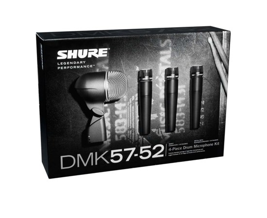 Комплект микрофонов для ударной установки Shure DMK57-52, изображение 2