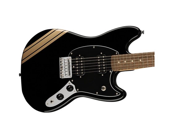 Электрогитара Squier FSR Bullet® Competition Mustang® HH Black, изображение 3
