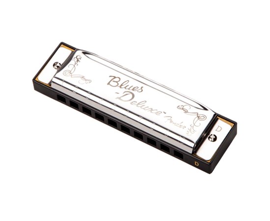 Губная гармошка Fender® Blues Deluxe Harmonica D, изображение 2