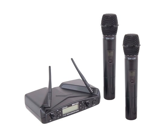 Микрофонная радиосистема Proel PLL UHF Dual Channel UHF Wireless ...