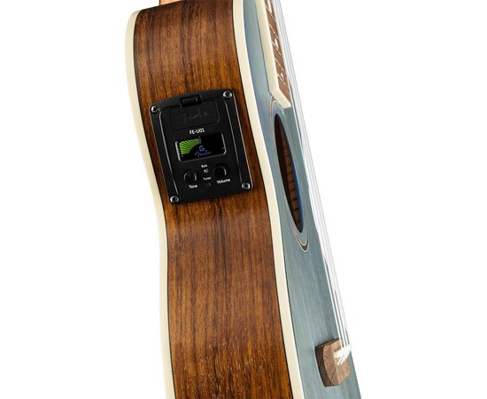 Укулеле тенор Fender Dani Harrison Turquoise, изображение 4