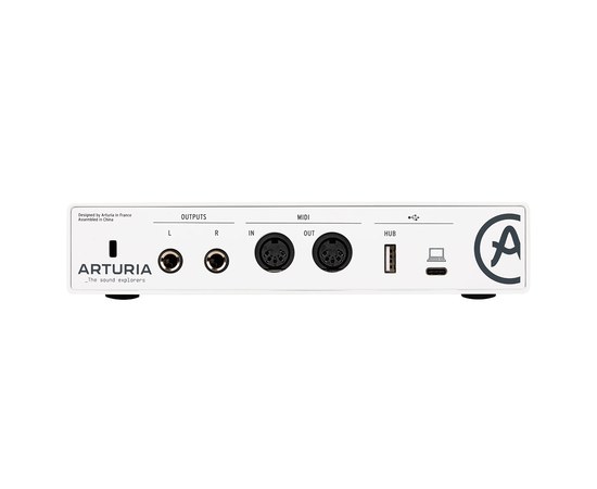 Аудиоинтерфейс Arturia MiniFuse 2 White, изображение 2