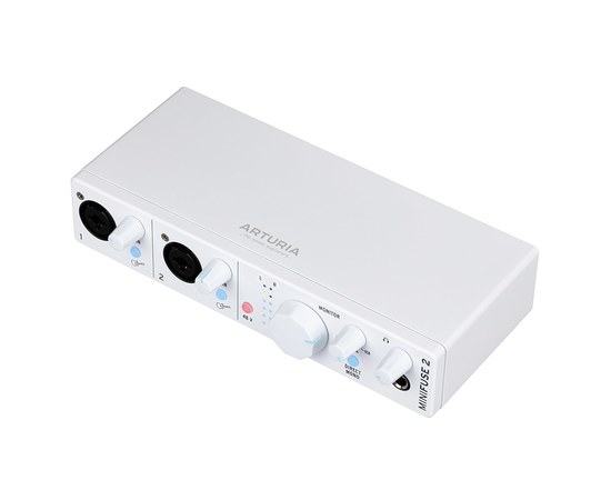 Аудиоинтерфейс Arturia MiniFuse 2 White, изображение 3