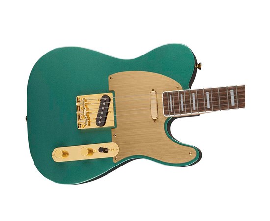 Электрогитара Squier 40th Anniversary Telecaster® Gold Edition Sherwood Green Metallic, изображение 3