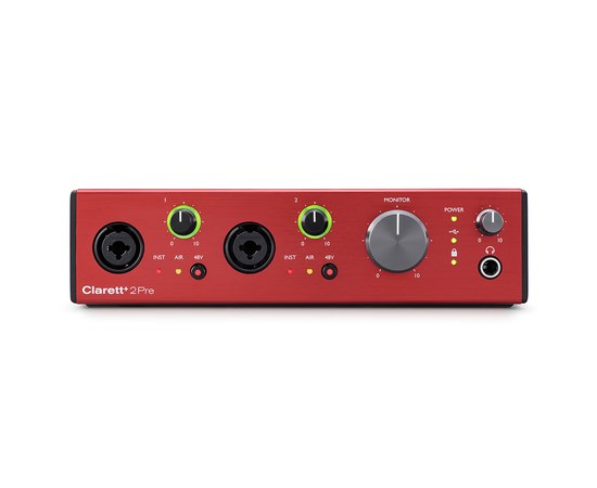 Аудиоинтерфейс Focusrite Clarett+ 2Pre, изображение 2