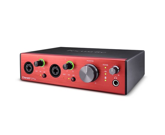 Аудиоинтерфейс Focusrite Clarett+ 2Pre, изображение 3