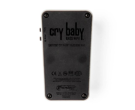 Педаль эффектов Dunlop Cry Baby Bass 105Q Mini Wah, изображение 5