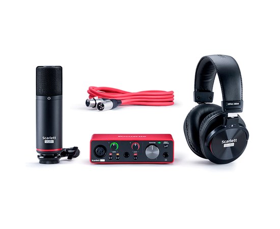 Комплект для домашней студии Focusrite Scarlett Solo Studio 3rd Gen, изображение 4