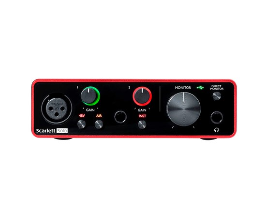 Комплект для домашней студии Focusrite Scarlett Solo Studio 3rd Gen, изображение 2