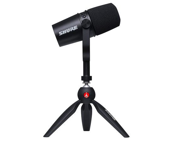 Микрофон для подкастов Shure MV7-K-BNDL, изображение 4