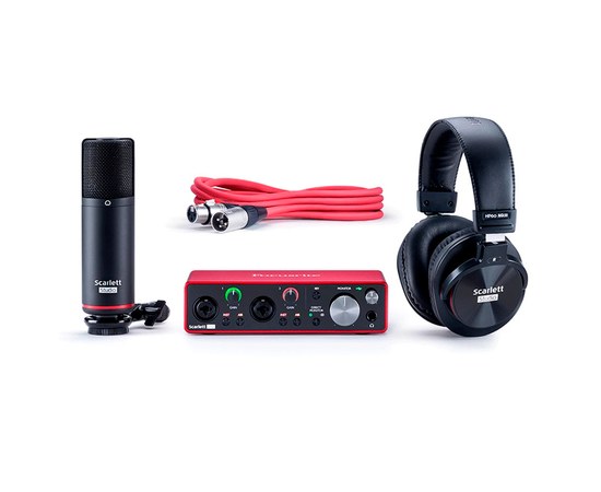 Комплект для домашней студии Focusrite Scarlett 2i2 Studio 3rd Gen, изображение 4