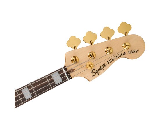 Бас-гитара Squier 40th Anniversary Precision Bass® Gold Edition Black, изображение 4