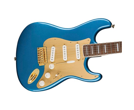 Электрогитара Squier 40th Anniversary Stratocaster® Gold Edition Lake Placid Blue, изображение 3