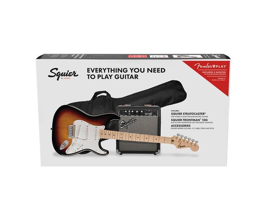 Набор электрогитара Squier FSR Stratocaster® 3-Color Sunburst 10G