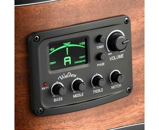 Классическая гитара Walden N550E/W, изображение 5