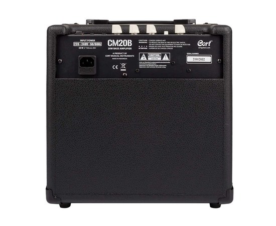 Комбоусилитель для бас-гитары Cort CM20B, изображение 2