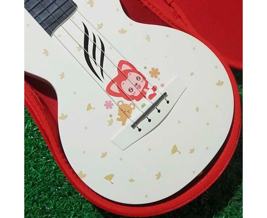 Укулеле концерт Enya NOVA U Ali Fox Custom White, изображение 2