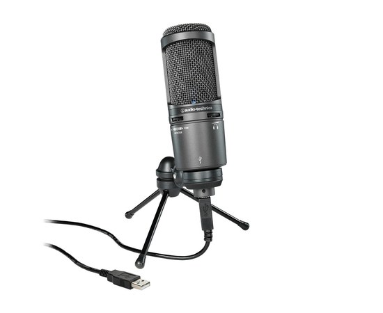 Студийный микрофон Audio-Technica AT2020USB+, изображение 2