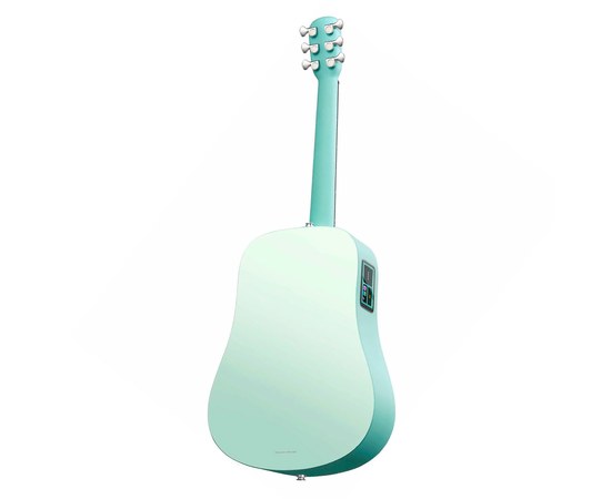 Трансакустическая смарт гитара Blue Lava Aqua & Mint Green, изображение 3