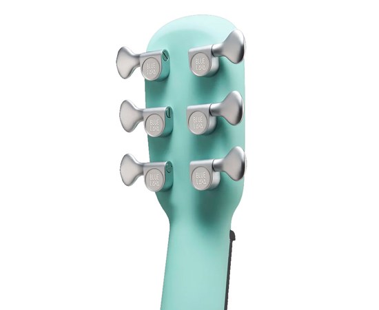 Трансакустическая смарт гитара Blue Lava Aqua & Mint Green, изображение 5