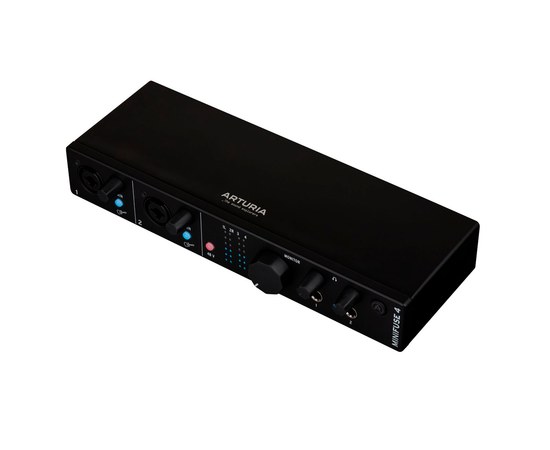 Аудиоинтерфейс Arturia MiniFuse 4 Black, изображение 3