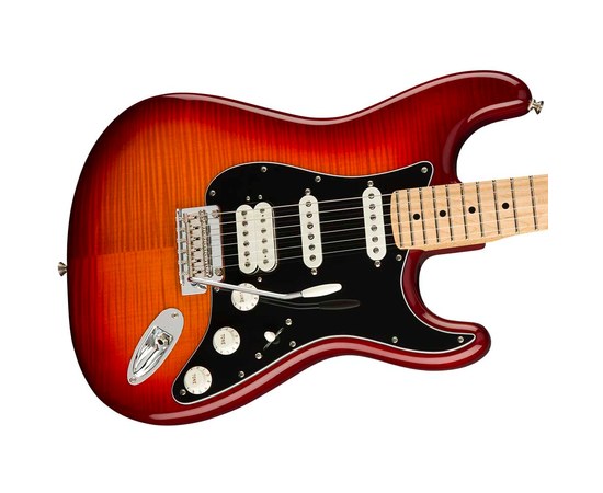 Электрогитара Fender Player Stratocaster® HSS Plus Top Aged Cherry Burst, изображение 3