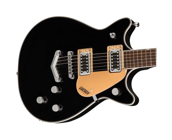 Электрогитара Gretsch G5222 Electromatic® Double Jet™ BT with V-Stoptail Black, изображение 3