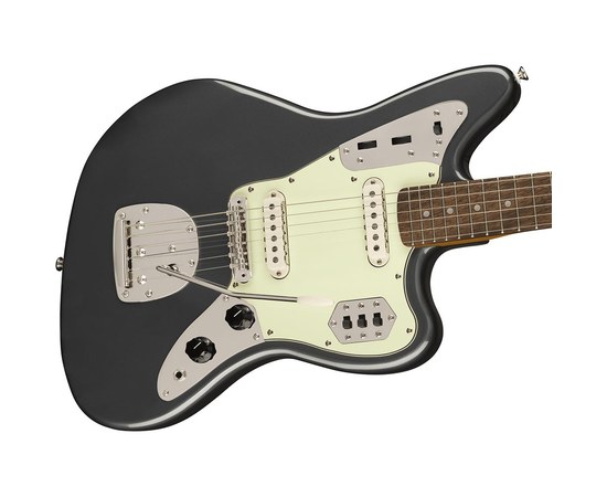 Электрогитара Squier FSR Classic Vibe '60s Jaguar® Charcoal Frost Metallic, изображение 3