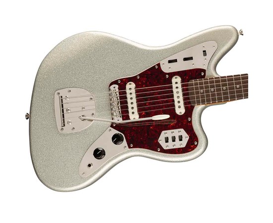 Электрогитара Squier FSR Classic Vibe '60s Jaguar® Silver Sparkle, изображение 3