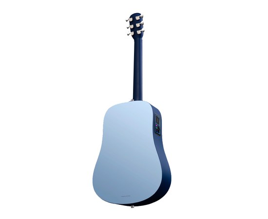 Трансакустическая смарт гитара Blue Lava Ice & Ocean Blue, изображение 2