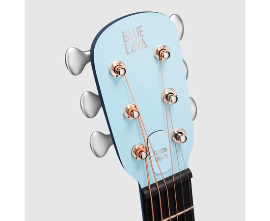 Трансакустическая смарт гитара Blue Lava Ice & Ocean Blue, изображение 4