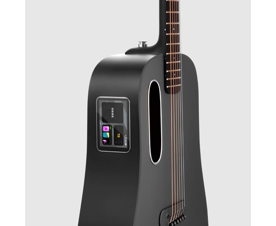 Трансакустическая смарт гитара Blue Lava Midnight Black, изображение 2
