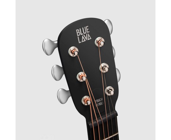 Трансакустическая смарт гитара Blue Lava Midnight Black, изображение 4
