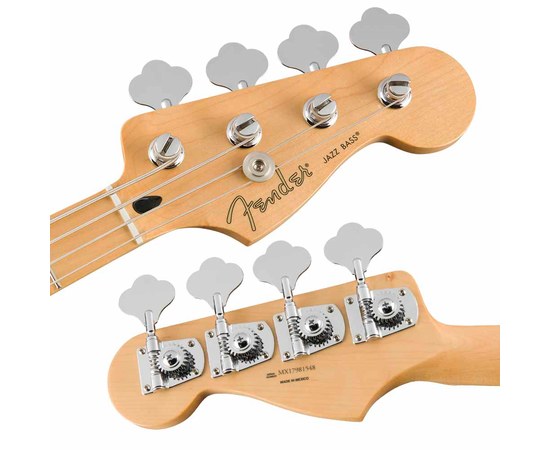 Бас-гитара Fender Player Jazz Bass® Polar White, изображение 4