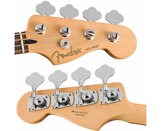 Бас-гитара Fender Player Jazz Bass® Polar White, изображение 4