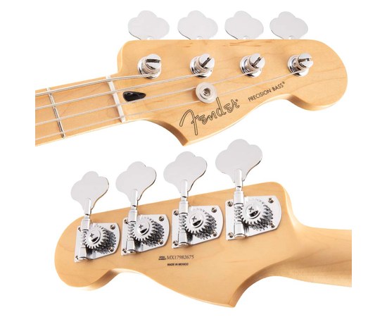 Бас-гитара Fender Player Precision Bass® Polar White, изображение 4