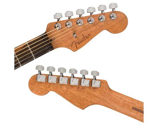 Электроакустическая гитара Fender FSR American Acoustasonic® Jazzmaster® Black Paisley, изображение 4
