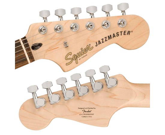 Электрогитара Squier Affinity Series™ Jazzmaster® Burgundy Mist, изображение 4