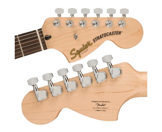 Электрогитара Squier FSR Affinity Series™ Stratocaster® H HT Surf Green, изображение 4