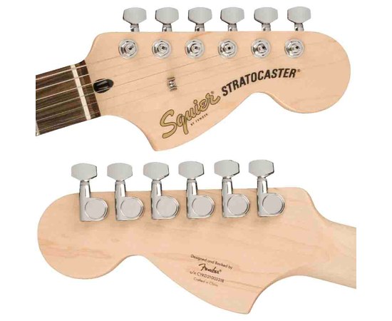 Электрогитара Squier FSR Affinity Series™ Stratocaster® HSS Olympic White, изображение 4